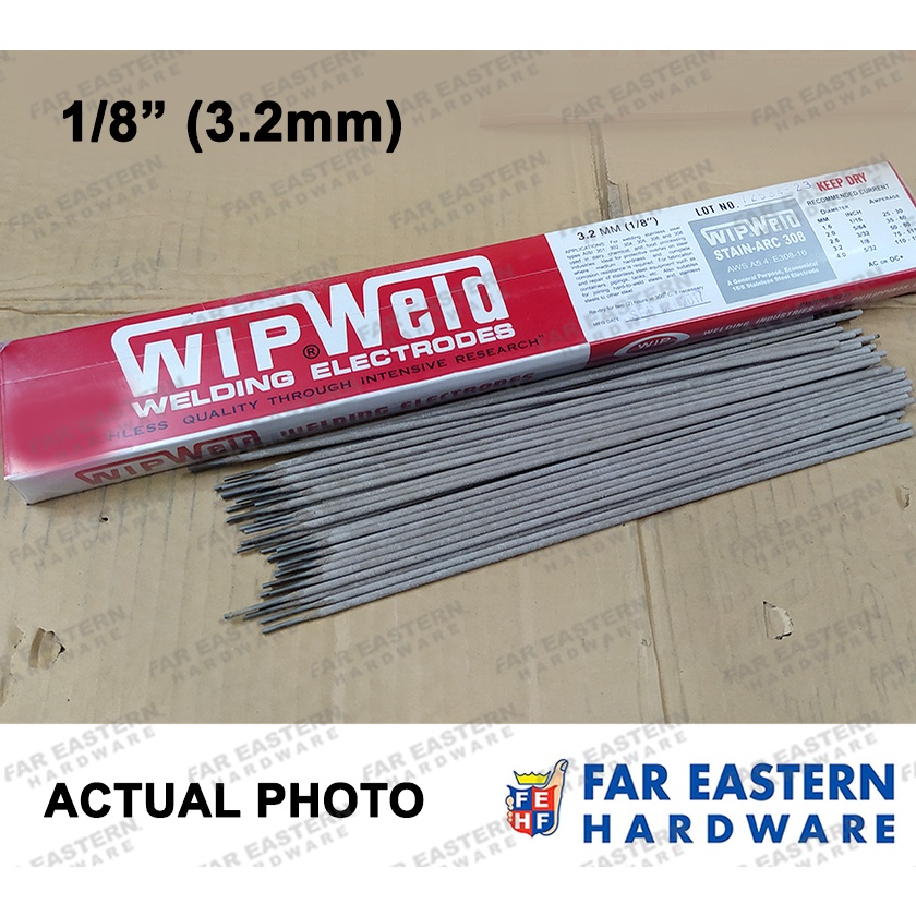 WIPWELD Stainless Welding Rod Electrode Stain Arc 308 1/16