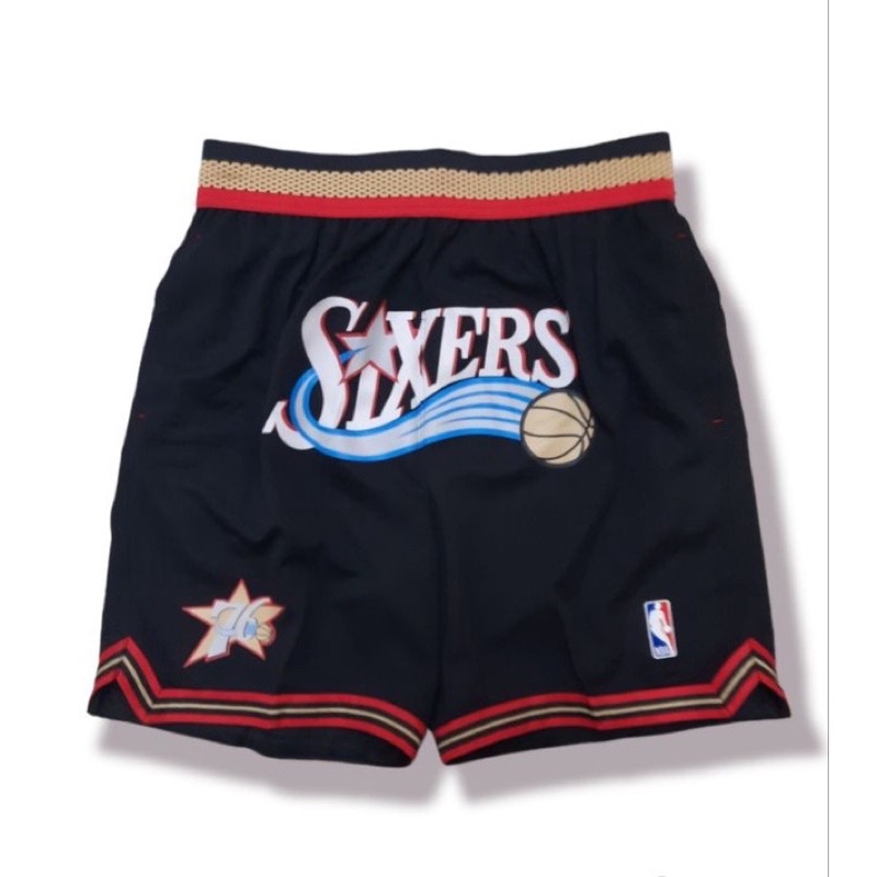 Just Don Shorts Sixers Basketball Shorts Philadelphia 76ers Just