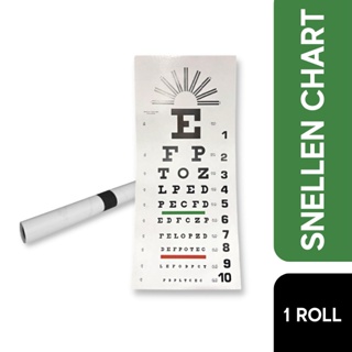 1pc Standardized Eye Chart Visual Testing Chart for Hospital