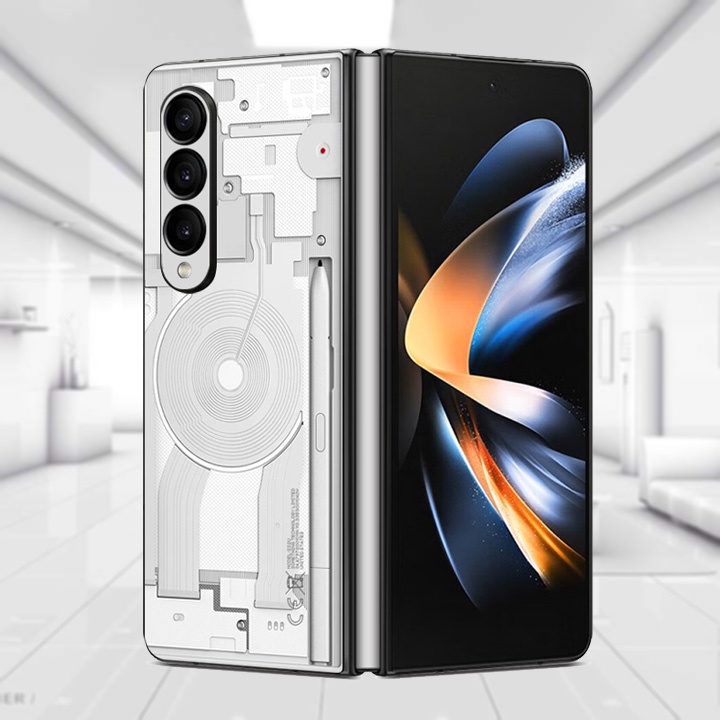 Nothing Phone Style Samsung Galaxy Z Fold Flip Decal - Main Image