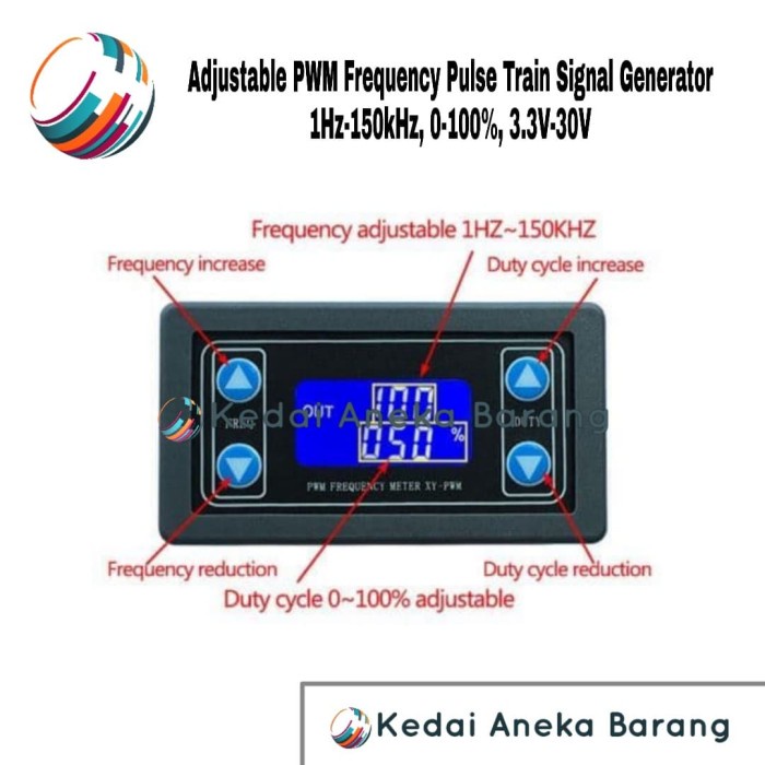 Plc 1Hz-150Khz Pwm Frequency Pulse Train Module Plc Signal Generator ...