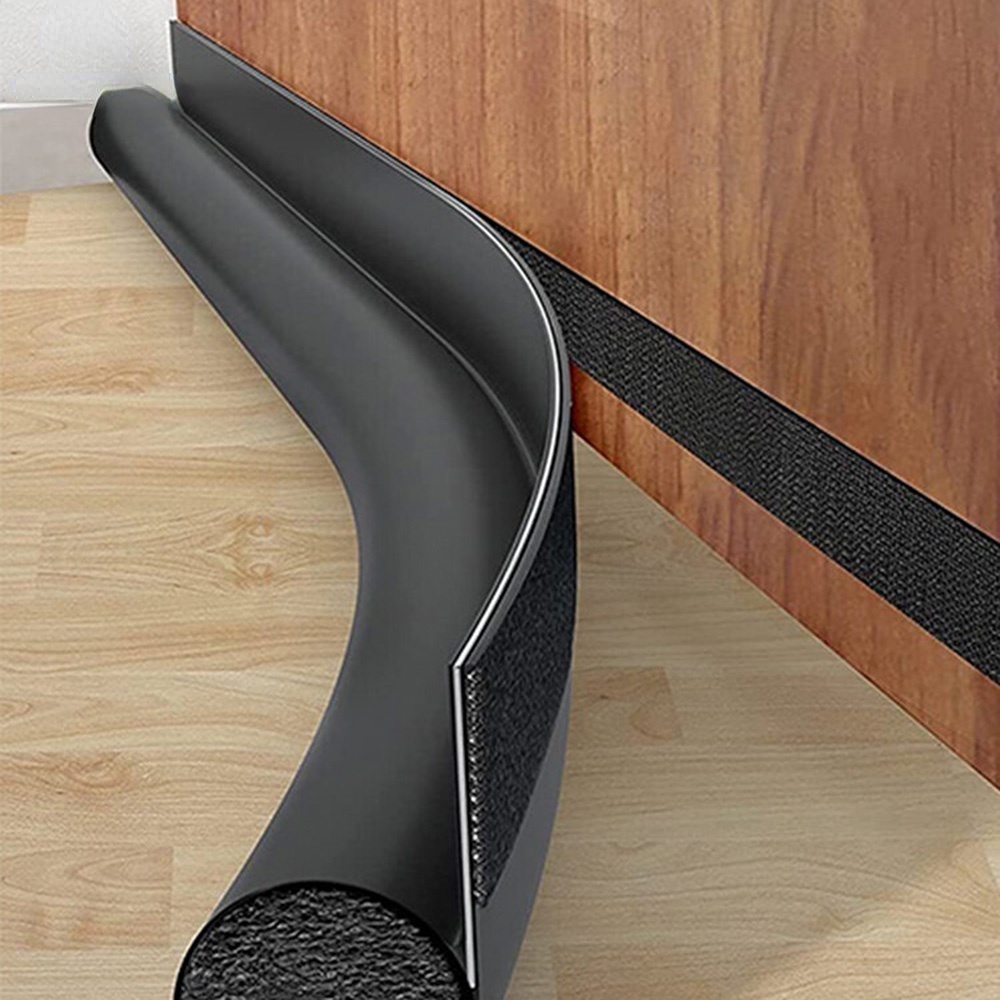 Home Door Bottom Gap Seal Strip Antitheft Windproof Anticollision Bedroom Door Sticker