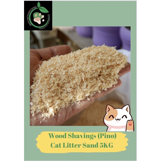 Organic Cat Litter Sand (Sawdust/Pino) alternative 5KG Shopee Philippines