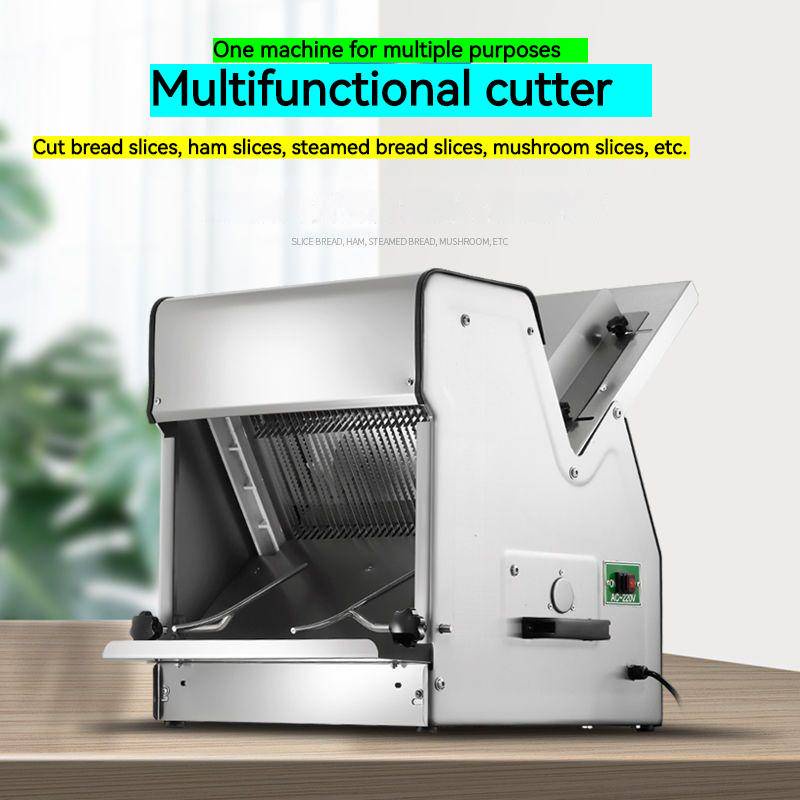 Existing stainless steel bread/ham slicer with uniform slicing, 220V