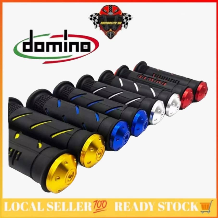DOMINO A350 HANDLE GRIP WITH BALANCER Y15ZR LC135 RS150 RSX VF3I SRL ...