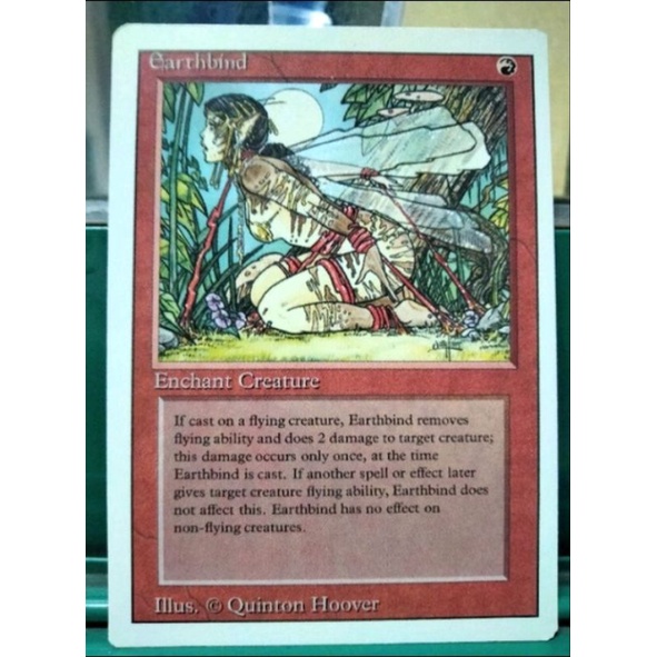 Magic: The Gathering(MTG) Card Earthbind Revised Edition | Shopee  Philippines
