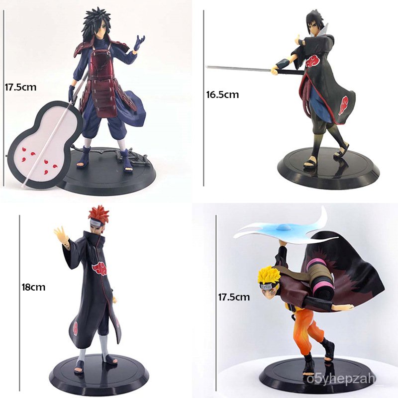 4 Types Naruto Shippuden Uchiha Madara Uchiha Sasuke Actions Figures