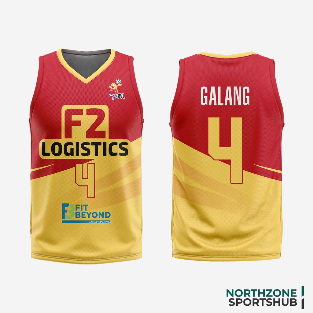 NZ | F2 Logistic 2022 Full Sublimation Volleyball Jersey - Galang ...