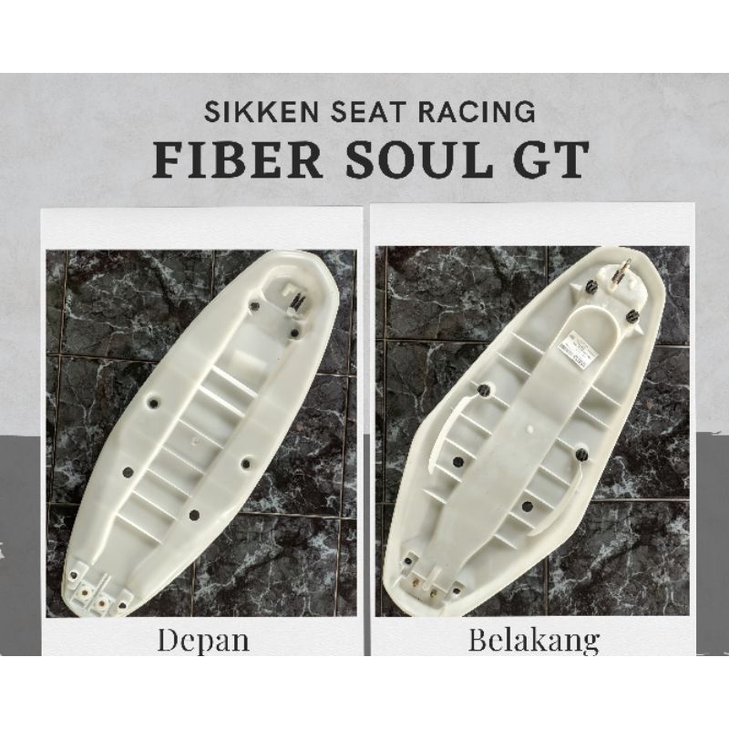 Narita FIBER Bone Motorcycle Seat SOUL GT ORIGINAL standard Size