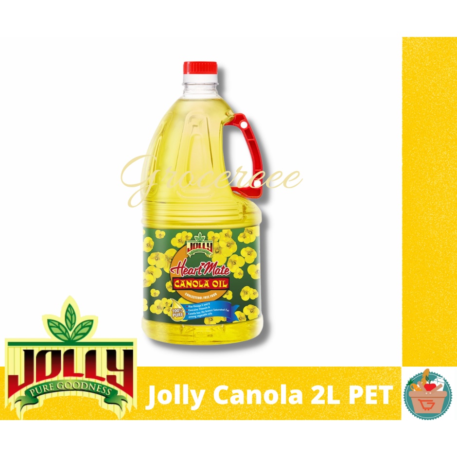 Jolly Heartmate Canola Oil 2L PET Bottle Shopee Philippines