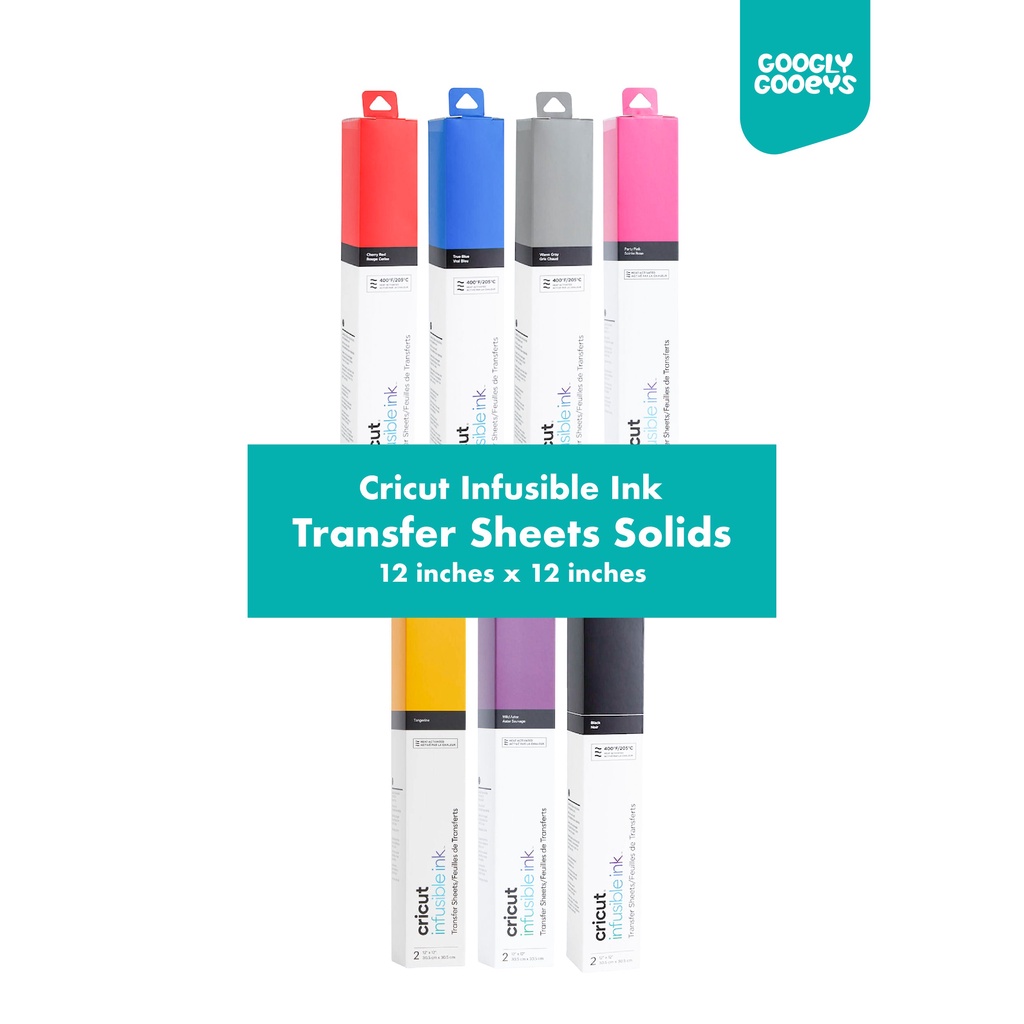 Cricut Infusible Ink Transfer Sheet Solids (12x12) | Shopee Philippines