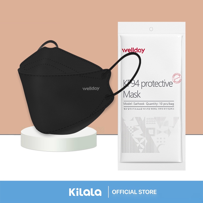 Kf94 Face Mask 50 Pcs Original FDA Approved Nonwoven Protection Filter