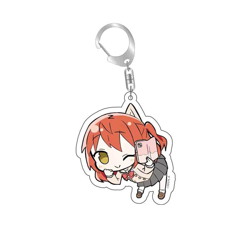 ST1 Bocchi The Rock Keychain Anime Keyring Acrylic Cute Bag Pendant ...