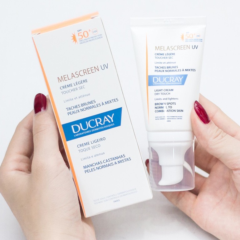 Ducray Melascreen Uv Light Cream Spf 50 40ml Sunscreen Shopee Philippines 