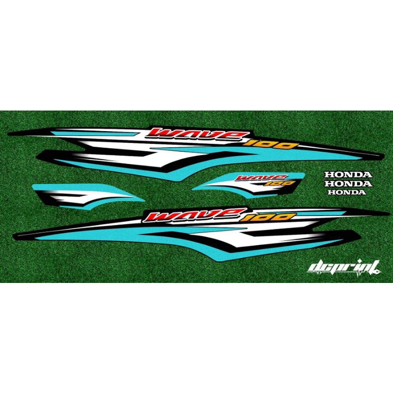 Title Wave 100 Stock Decal Glossy Sticker Shopee Philippines