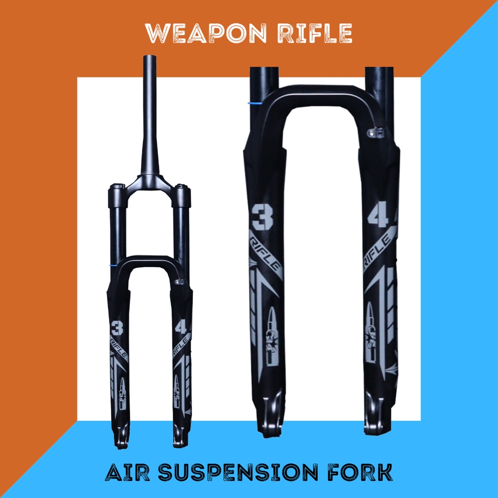 WEAPON RIFLE AIR SUSPENSION FORK 29 27.5 160MM 120MM THRU AXLE 29ER Shopee Philippines