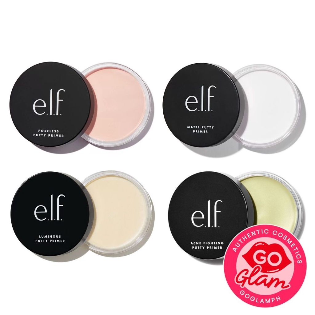 ELF Cosmetics Putty Primer Authentic Poreless Matte Luminous Original