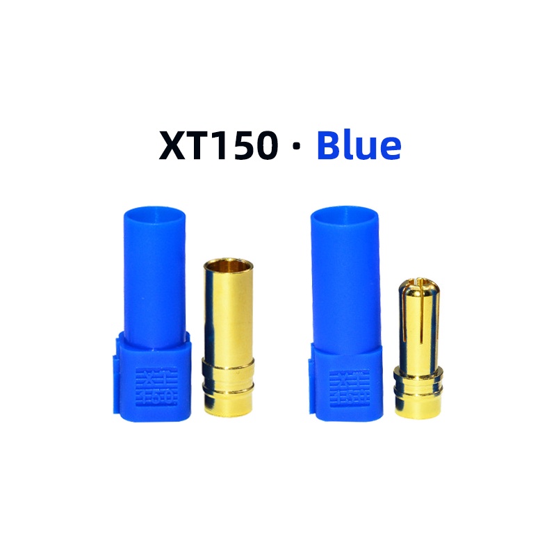Blue Amass Original XT150 Lithium Battery Banana Plug High Current Male and Female Docking