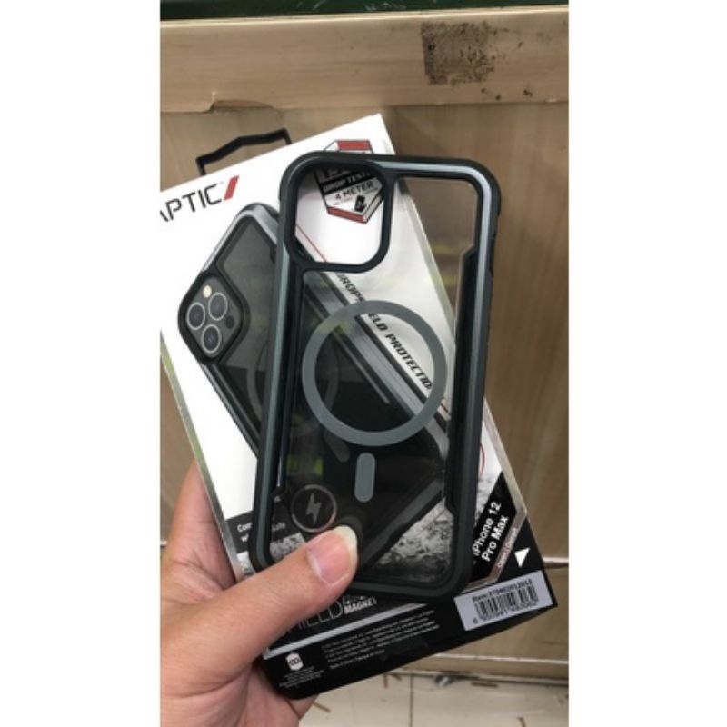 X-Doria Raptic Shield - Aluminum Case for iPhone 14 Pro (Drop-Tested 3m