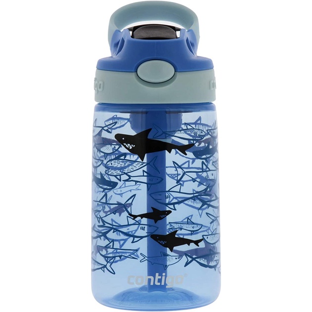 Contigo Kids Water Bottle with Redesigned AUTOSPOUT Straw ,14 oz ...