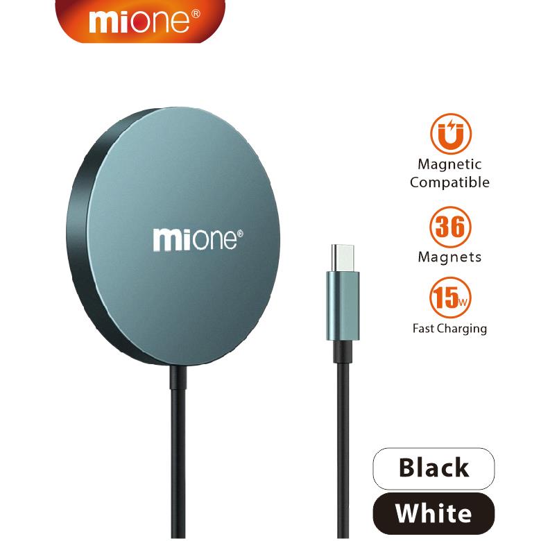 Mione Wireless Charger 15W Mag Charger For iP 12 13 14 Pro Max