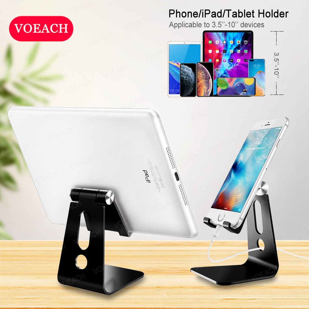 Universal Tablet Desktop Stand For iPad 7.9 9.7 10.5 11 Inch Metal ...