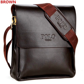 Original Polo Louie Men's Leather Messenger Bag Office Work Bag Sling  Shoulder Bag Beg Silang Lelaki, Men's Fashion, Bags, Sling Bags on Carousell