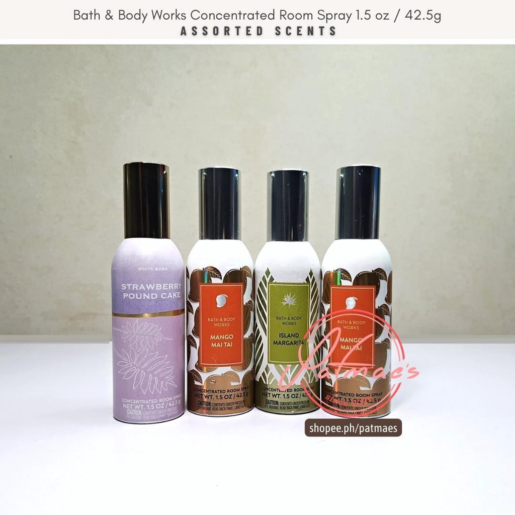 Bath & Body Works Concentrated Room Spray 42.5g Gingham, Champagne ...