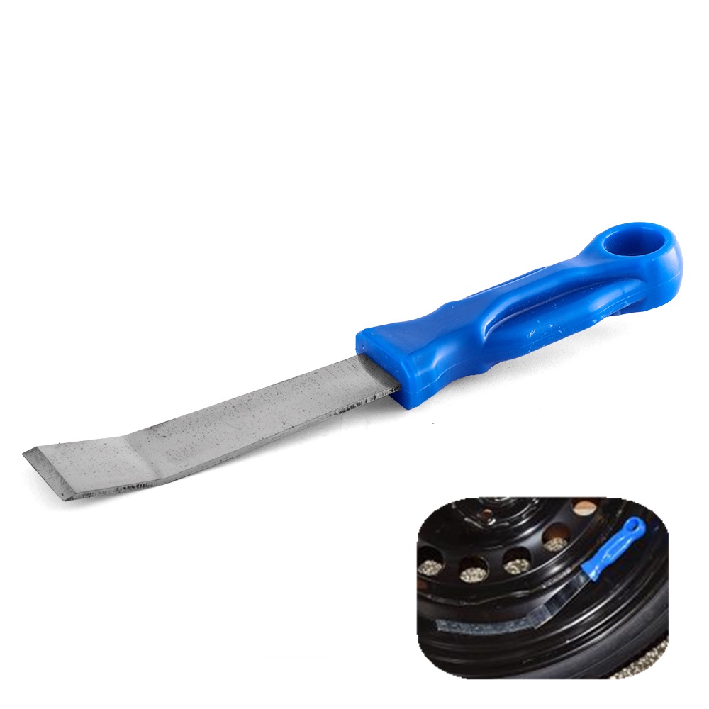 Metal Scraper for Adhensive Stick On Wheel Weights Removal Tape Wheel