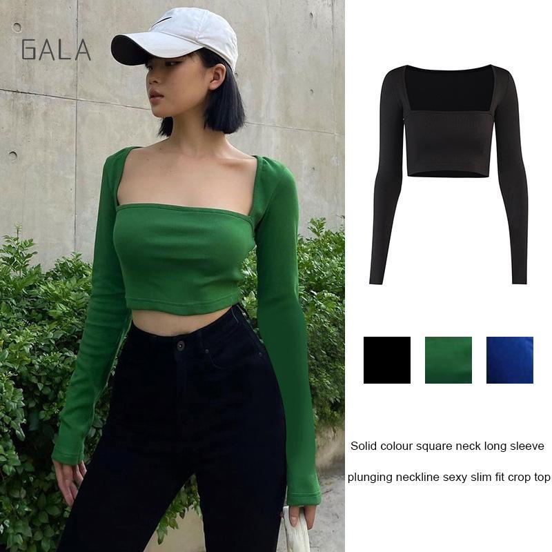 Slim Fit Long Sleeve Cake Kleider Kleider Damen Chiffon A Line Dress Women's Solid Color Square Neck Kleid Autumn Dress Sweet Kleider Festliche Kleider Für Damen