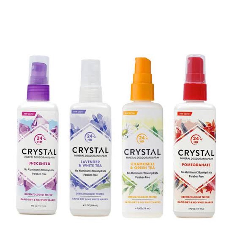 CRYSTAL Mineral Deodorant Spray Shopee Philippines