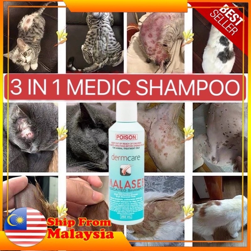 ☍Malaseb shampoo fungus AntiFungal AntiMITE flea AntiTICK Anti