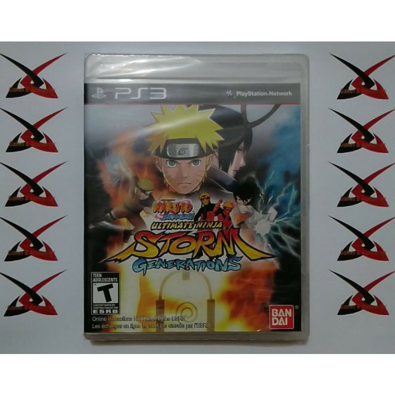 PS3 PlayStation 3 Game Naruto Shippuden Ultimate Ninja Storm ...