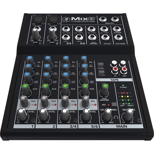 Mackie Mix8 - 8-Channel Compact Mixer | Shopee Philippines