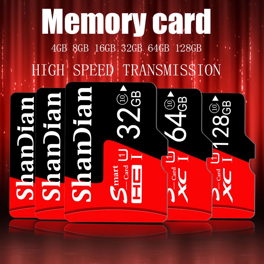 In stock NEW ☃SHANDIAN Memory Card 256GB Smart SD card 512GB flash card