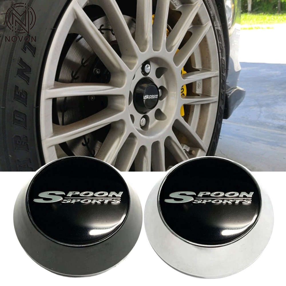 1PC spoon sports center cap wheel hub caps 60mm 64mm 65mm 68mm 69mm