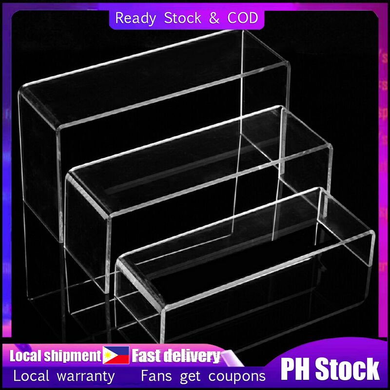 3pcs clear acrylic stand rack display Shopee Philippines