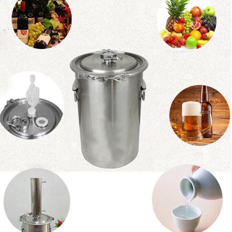 L Stainless Steel Fermenters Alcohol Distiller Bar Fermentation