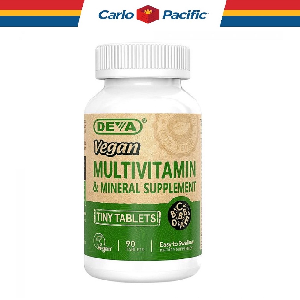 Deva Vegan Multivitamin & Mineral Supplement Tiny Tablets 90 Tablets