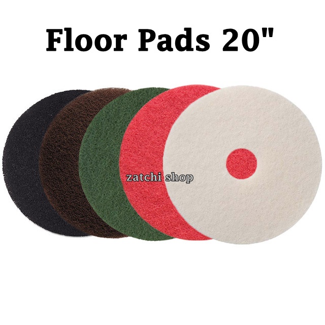 Floor PADS Size 16" & 20"" (Cleaning Pads for Floor Polisher use