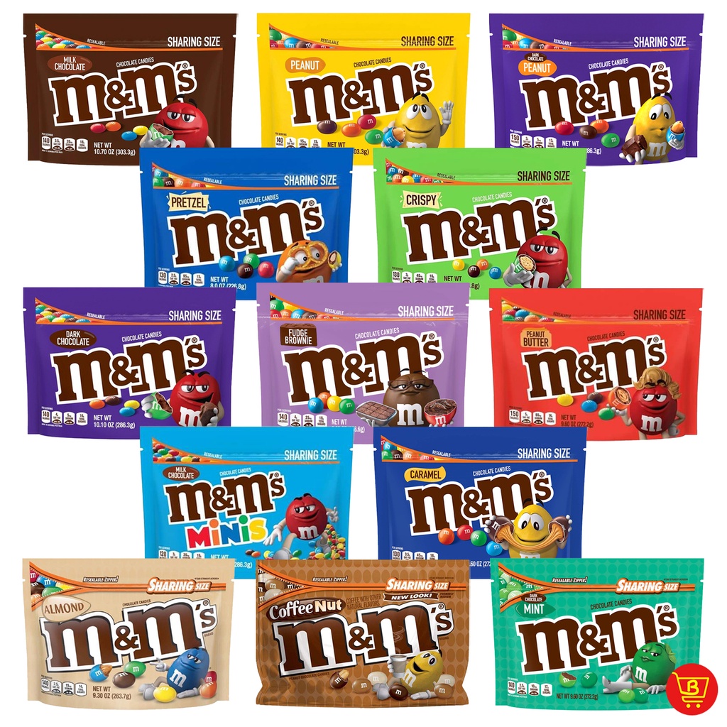 Buy M&ms Peanut Chocolate Medium Bag 180g Online