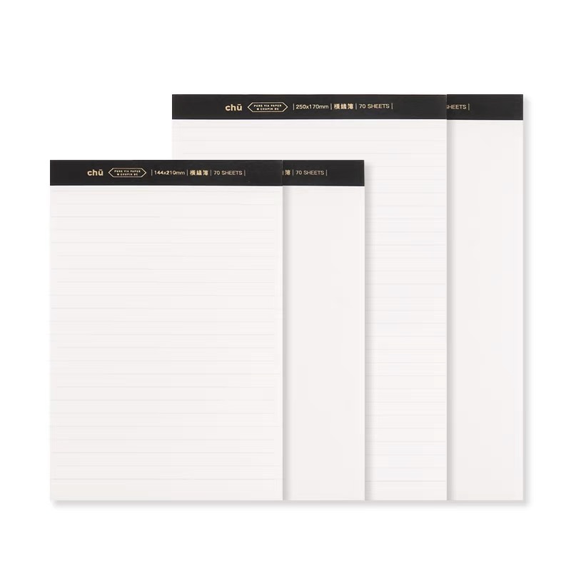 Rice A6/A5/B5 Steno Memo pad Writting Notepad 70Sheets Grid/Line/Blank ...