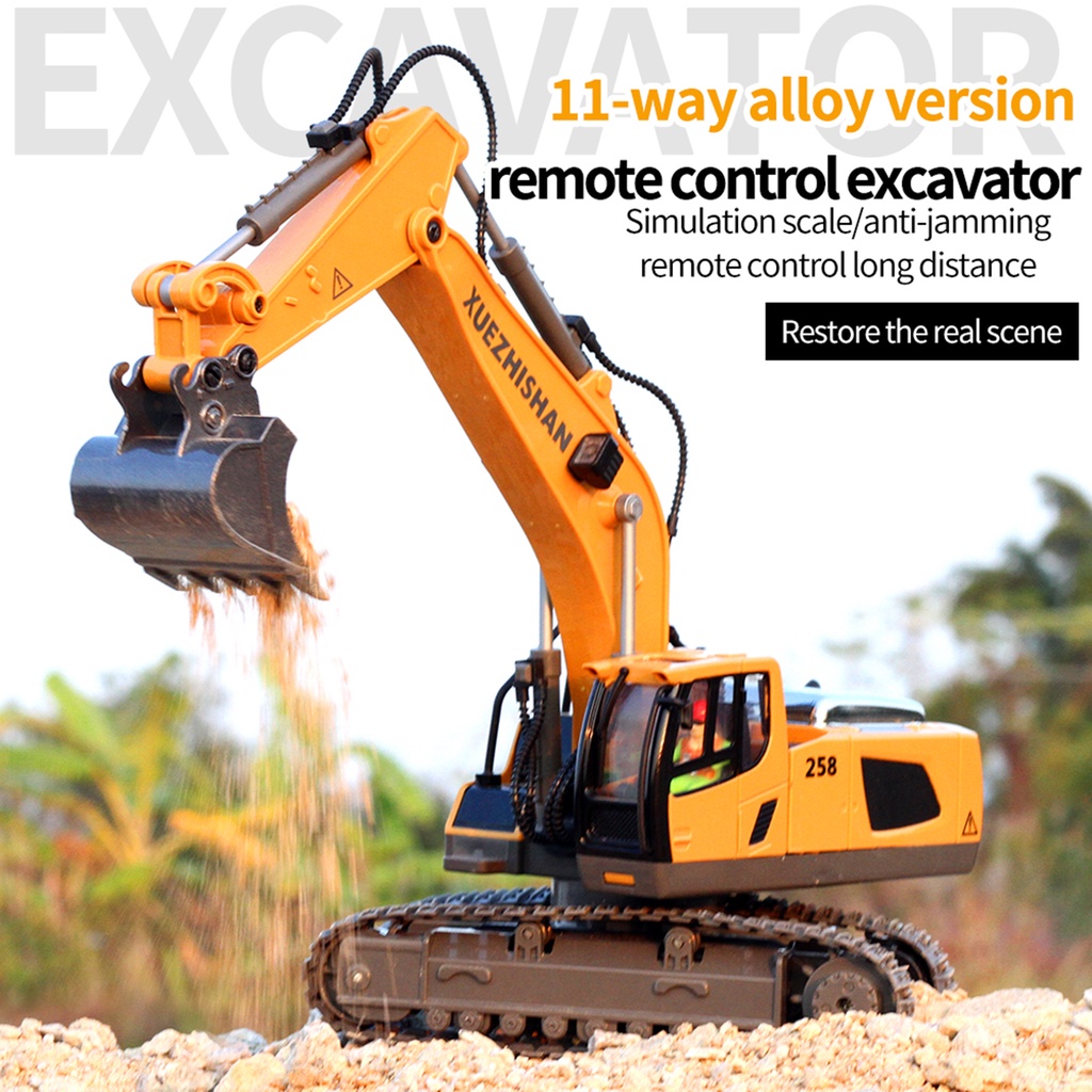 RC Tractor Remote Control Excavator Radio Controlled Car Caterpillar