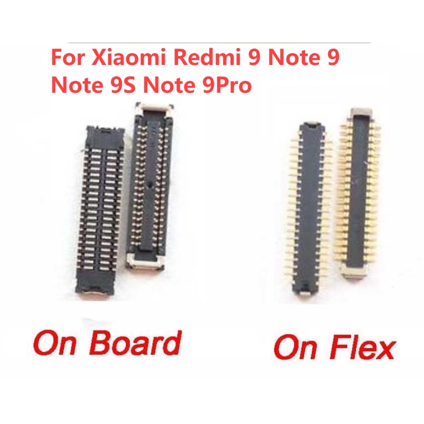 2-20pcs 40pin USB Charger FPC Connector For Xiaomi Redmi 9 Note 9 Note ...