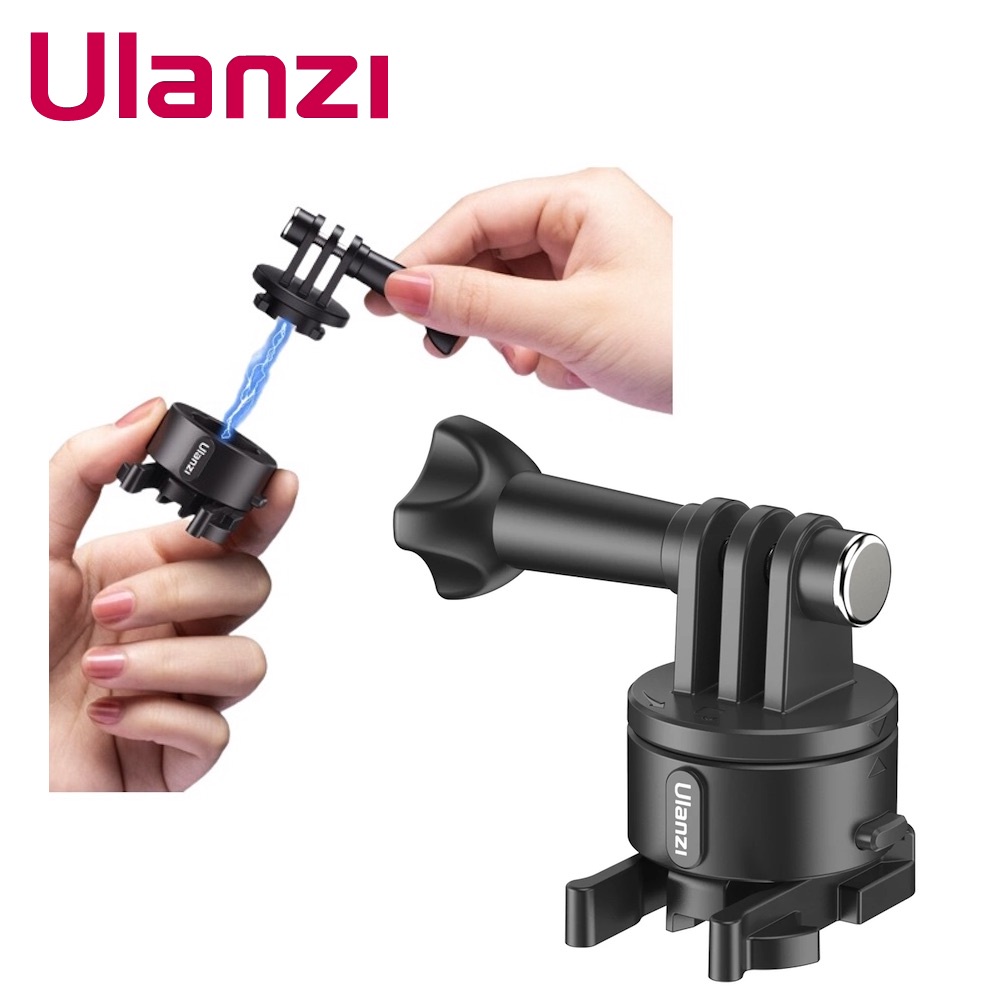 ULANZI Go Quick II: supporto magnetico a sgancio rapido GoPro