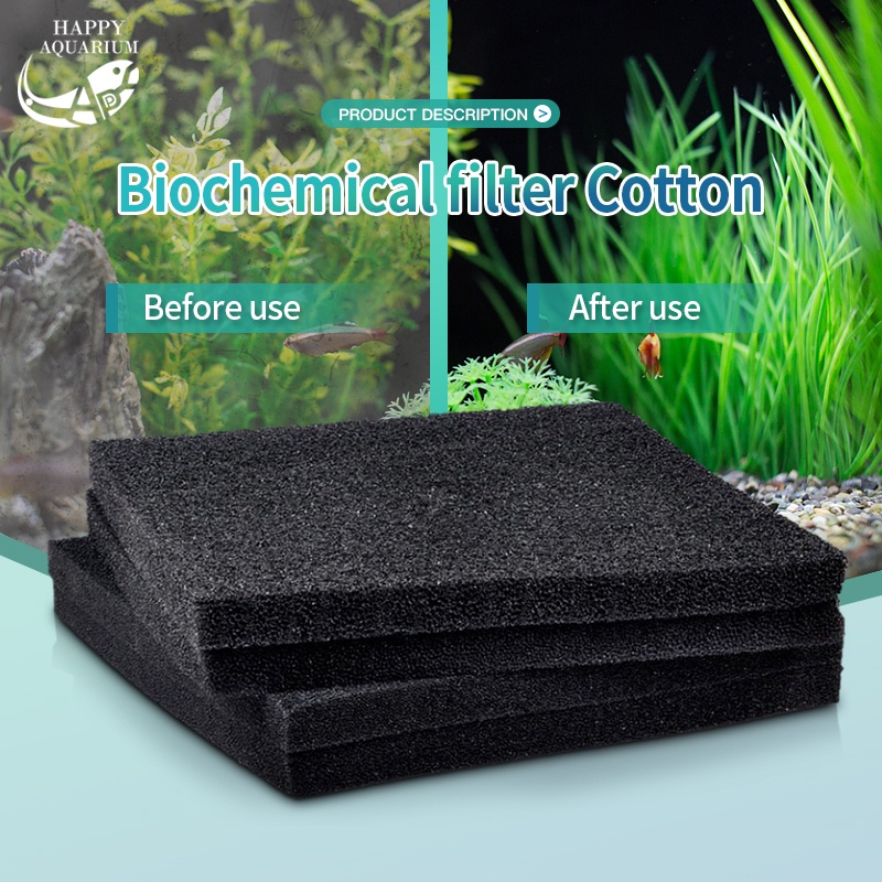 Aquarium Sponge Filter Filter Pad Filter Media For Fish tank Shopee