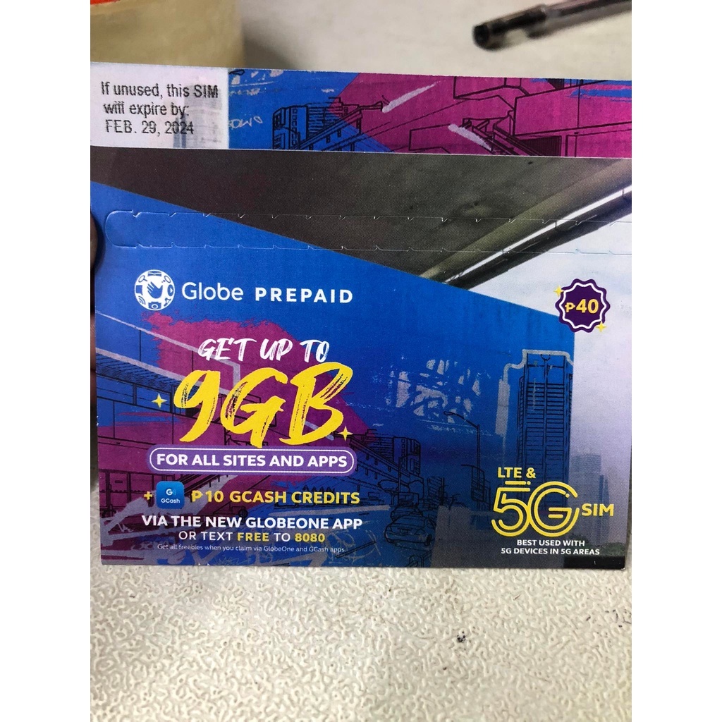 GLOBE PREPAID 5G READY TRI-CUT SIMCARD | Shopee Philippines