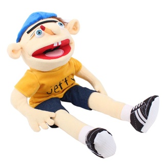 Jeffy Plush Toy Doll,mischievous Funny Puppets Toy With Working Mouth,  Birthday Gift For Kid