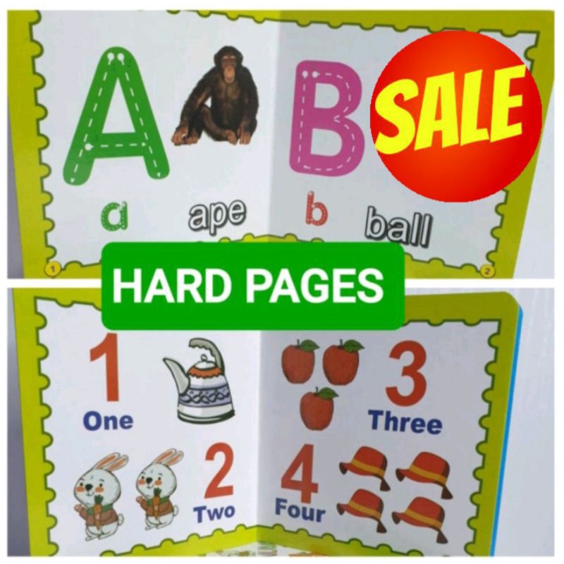 Educational Books for Kids HARD PAGES | Shopee Philippines