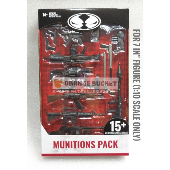 Mcfarlane Munitions Pack (NEW, MISB) Accessories Weapons Set MCF 110 7